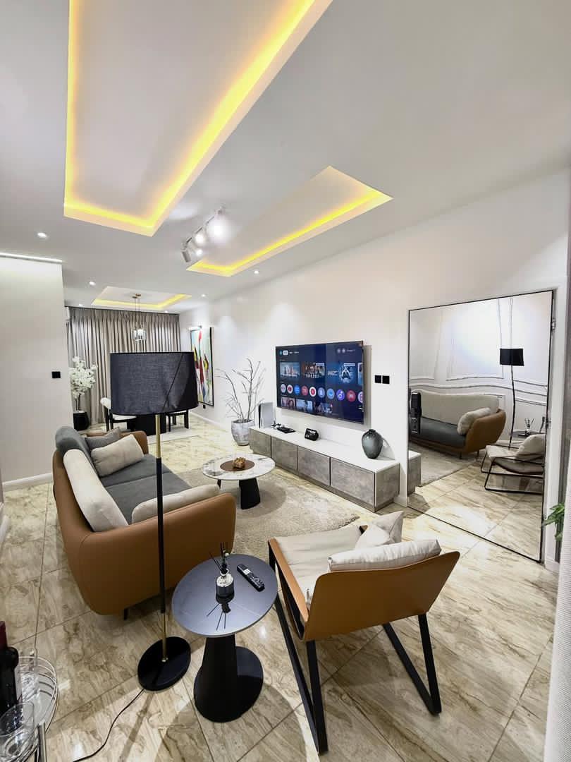 A TASTY FULLY FURNISHED TWO BEDROOM APARTMENT IN JAHI, ABUJA.