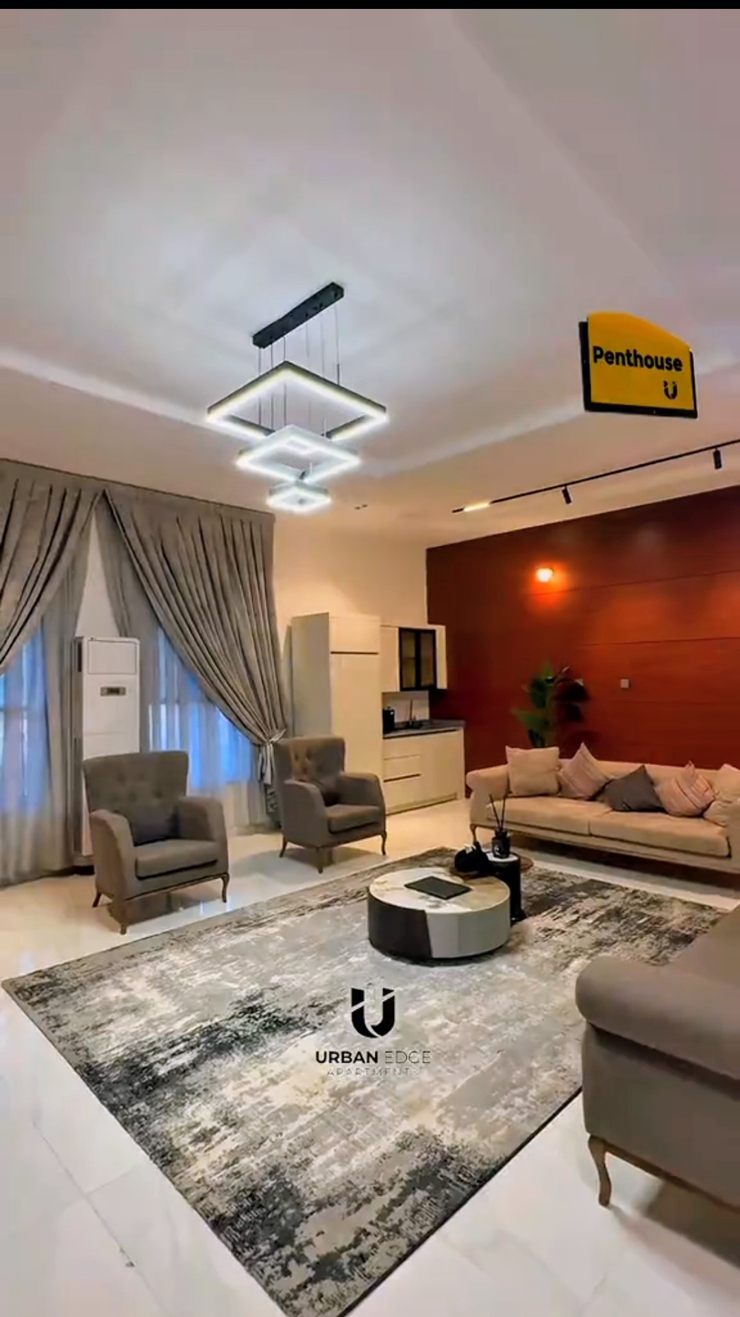 A SPACIOUS AND LUXURIOUS PENTHOUSE IN LIFE CAMP, ABUJA.