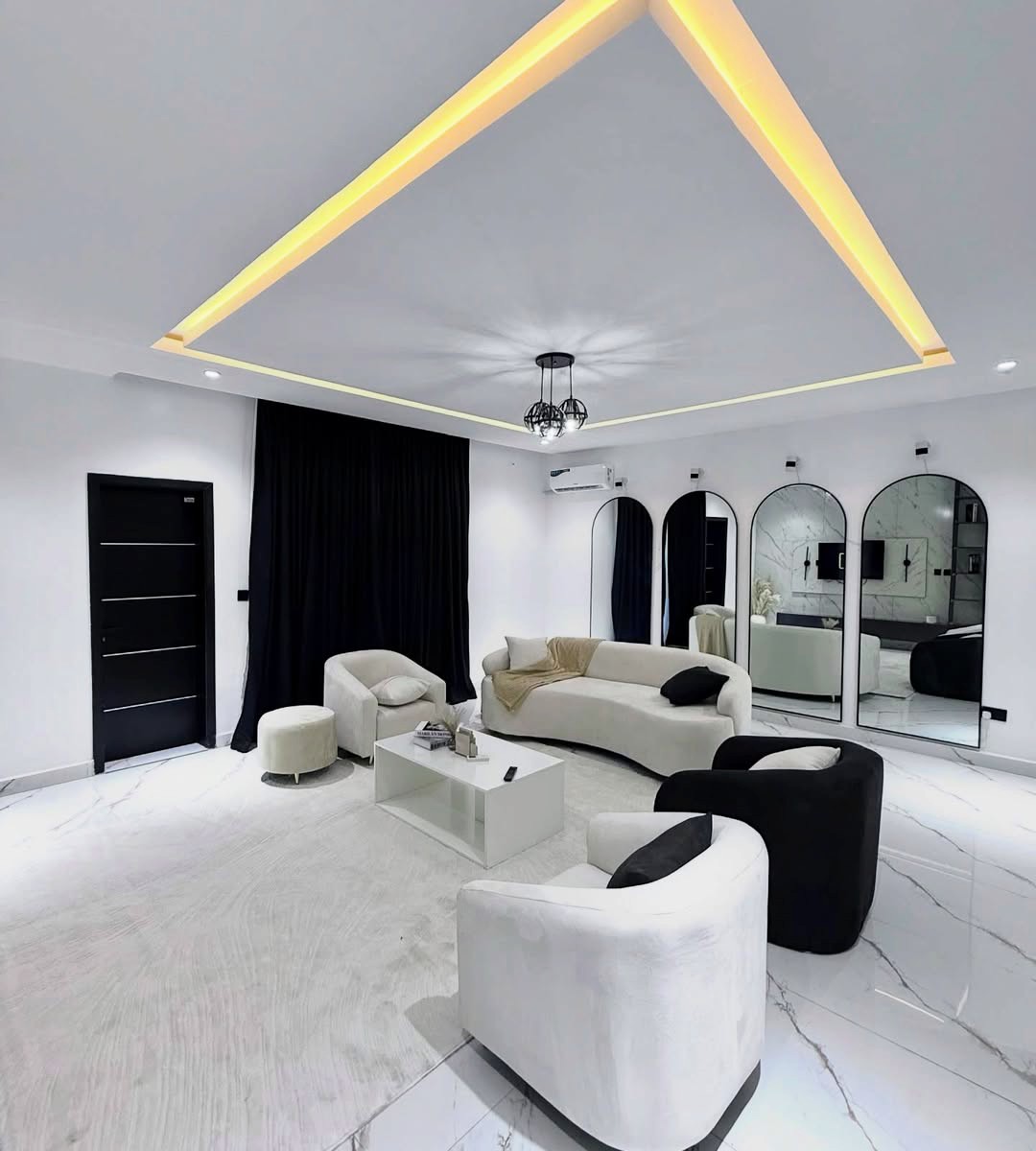 A STUNNING TWO BEDROOM APARTMENT IN KATAMPE EXTENSION,  ABUJA.