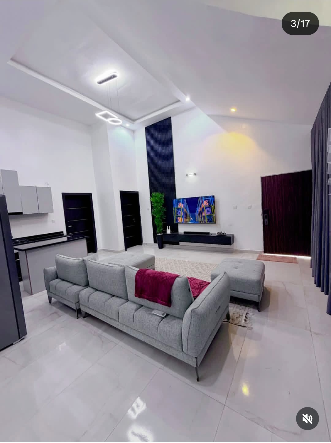 EXTREMELY RAVISHING VERY SPACIOUS TWO BEDROOM APARTMENT IN MABUCHI, ABUJA.