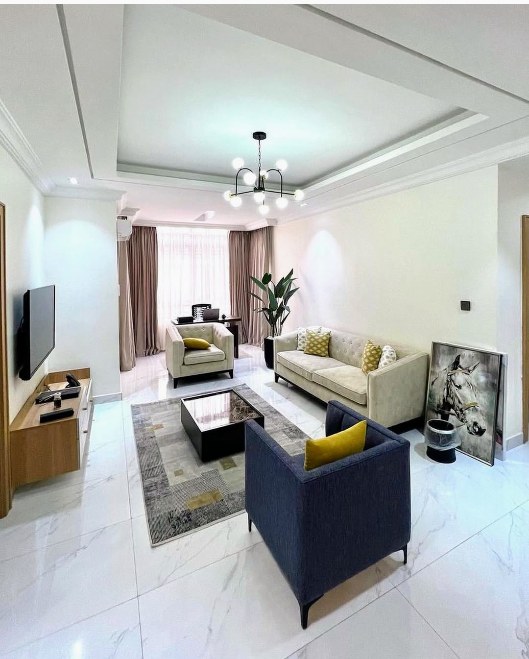 A BEAUTIFUL TWO BEDROOM APARTMENT IN KATAMPE EXTENSION, ABUJA.