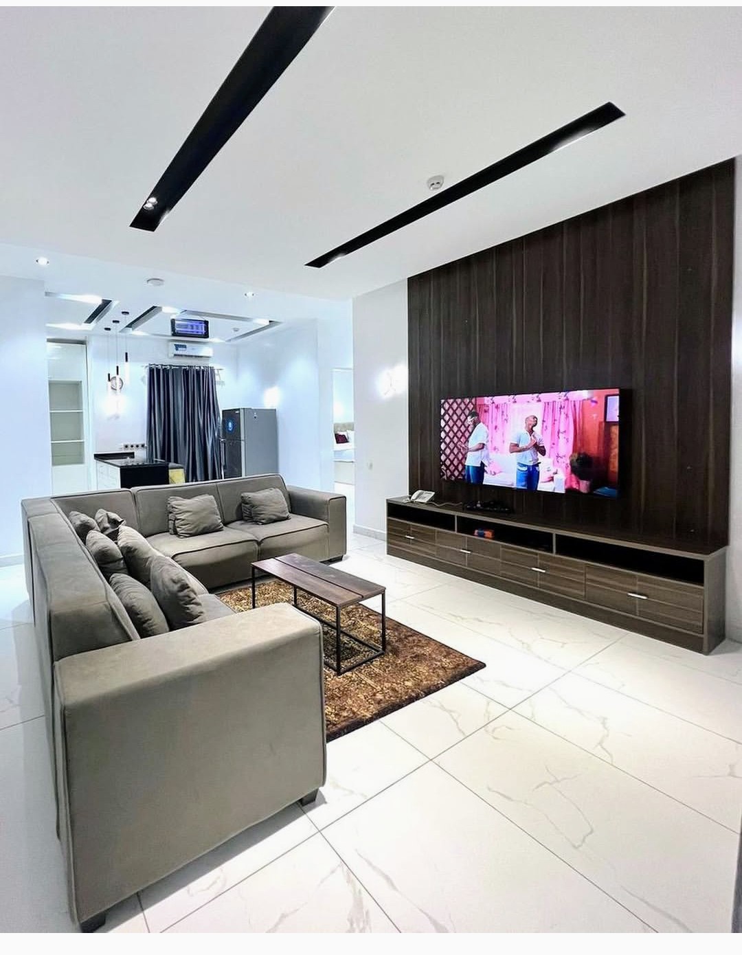 A STUNNING TWO BEDROOM APARTMENT IN LIFE CAMP, ABUJA.