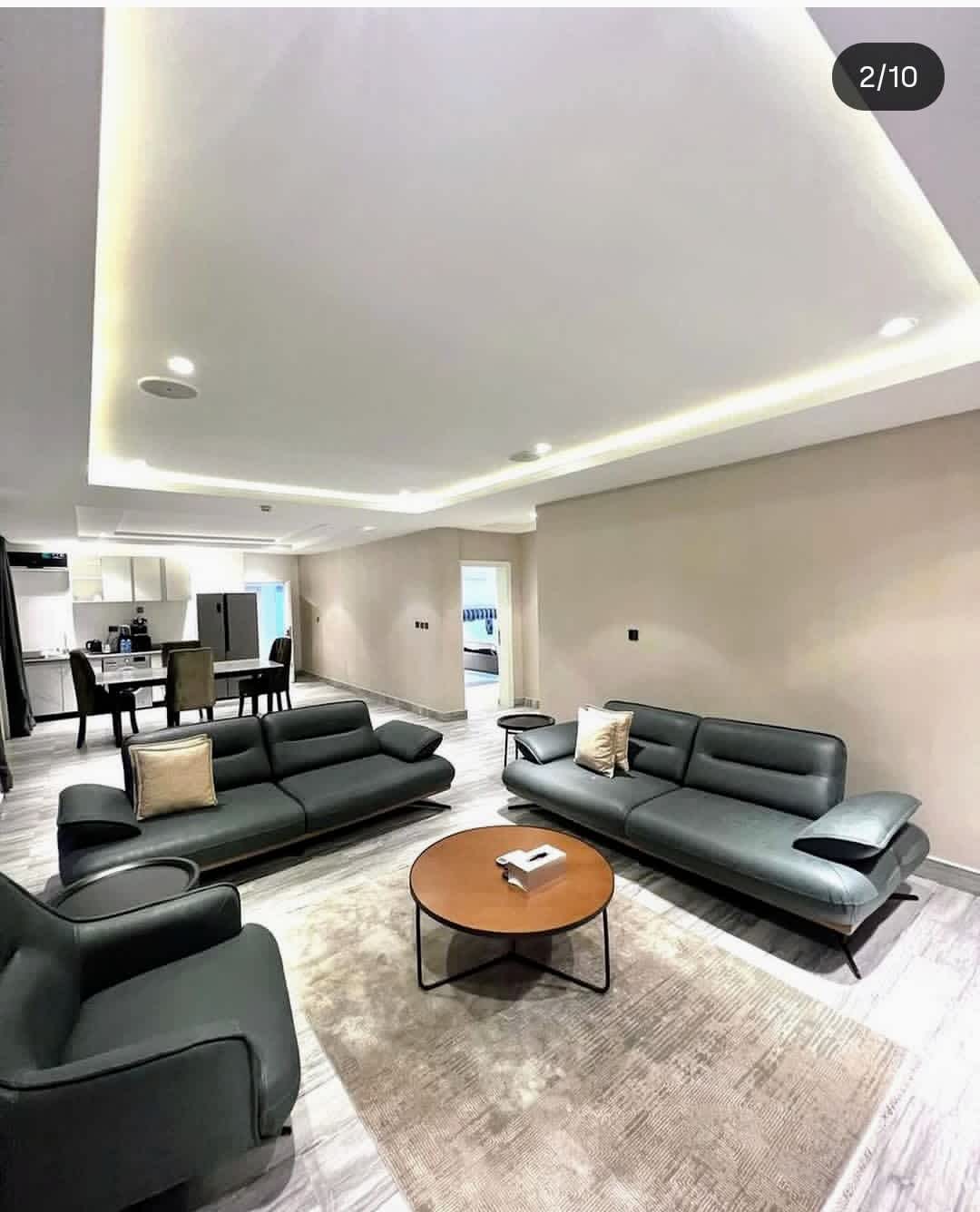 MODERNLY FURNISHED TWO BEDROOM APARTMENT IN WUSE 2, ABUJA.