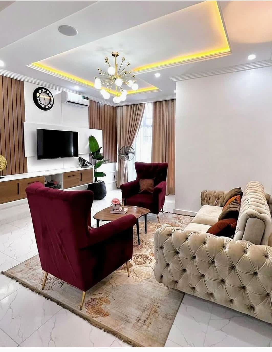EXQUISITE TASTEFULLY FURNISHED TWO BEDROOM APARTMENT IN KATAMPE, ABUJA.