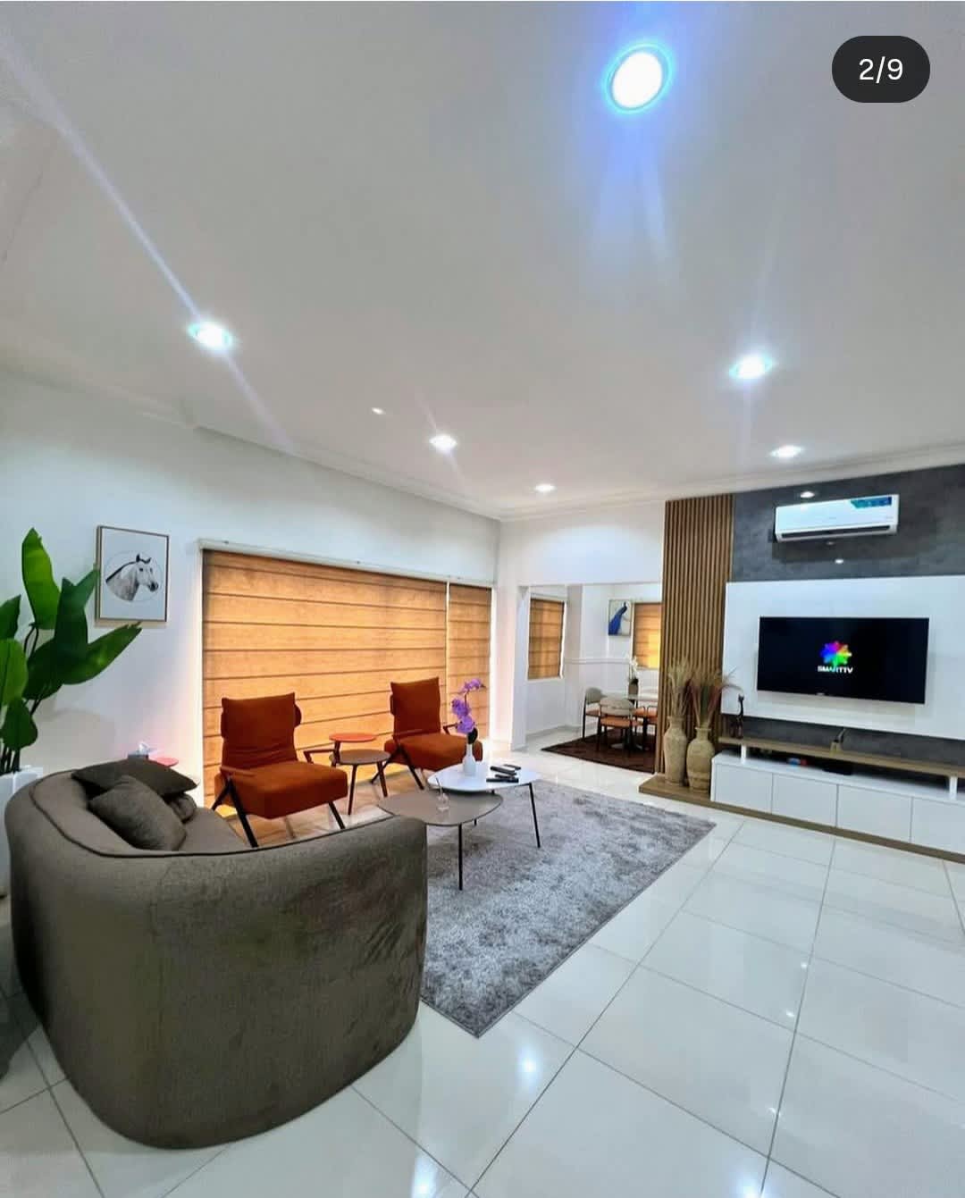 BEAUTIFULLY FURNISHED TWO BEDROOM APARTMENT IN WUSE 2, ABUJA.