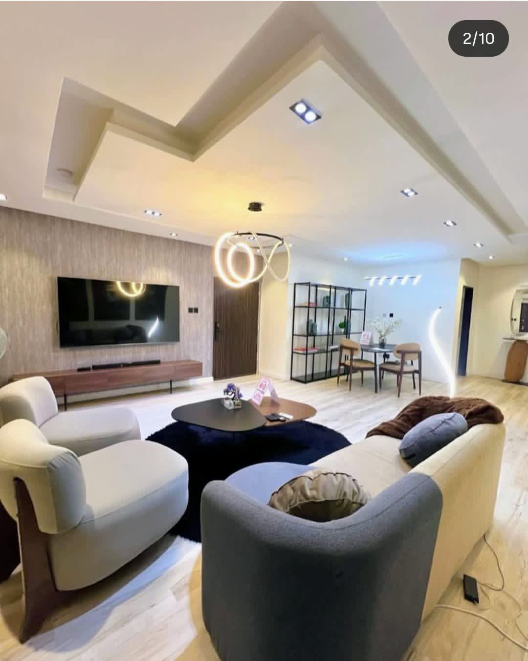A BEAUTIFUL ONE BEDROOM APARTMENT IN WUSE 2, ABUJA.